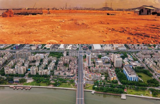 摄影记者跑酷<em>珠海</em>新地标，40年照片对比浪漫之城PK滩涂地