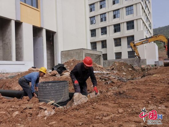 苍溪县第二人民医院医养中心工程项目力争6月底完工