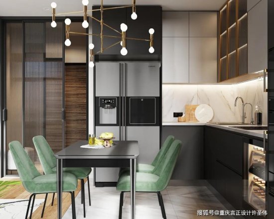 重庆家装装修装饰事务所丨都2021年了，还在纠结冰箱放哪？