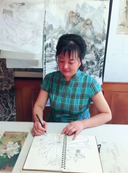 『艺术中国●福虎迎春』——黄青玲的绘画