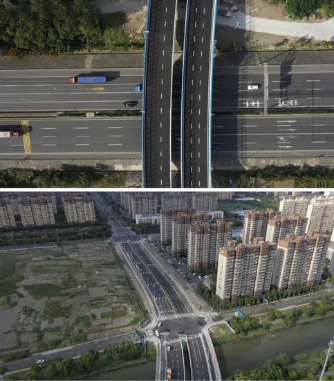 宝山陆翔路道路新建工程基本建成，年内通车目标可以实现！
