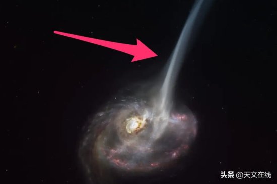 <em>宇宙</em>的<em>恐怖</em>秀场：碰撞星系中的喷射流，很是壮观