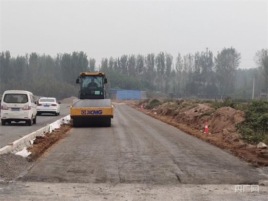 中国二冶中原分公司<em>焦作市</em>城东公园周边道路<em>建设工程</em>取得新进展