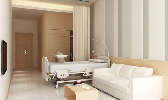 注重病人舒适感的病房设计，重庆<em>医院装修</em>
