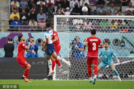 英格兰6比2大胜伊朗，贝林厄姆成首位世界杯进球00后球员