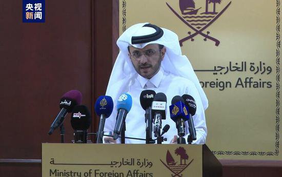 卡塔尔外交部：<em>巴</em>以停火谈判仍在继续 无明确<em>时间表</em>