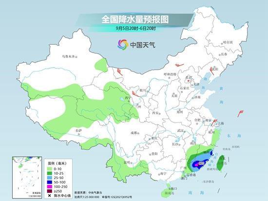 “海葵”5日或二次登陆闽粤沿海 福建广东等地暴雨持续多日