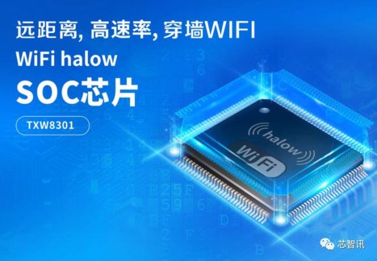 远距离高清图传利器，全球首款Wi-Fi Halow芯片泰芯TXW8301...