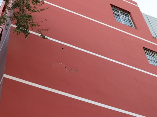 <em>北京</em>一居民楼<em>外墙</em>被鸟啄出十几个大洞 专家建议挂“猛禽风筝”