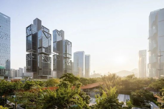 这座<em>深圳</em>的科幻双子塔，入选2022十大摩天大楼