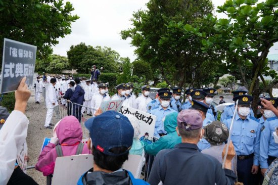 <em>美军基地</em>污染疑殃及校园 冲绳民众呼吁“救救孩子们”