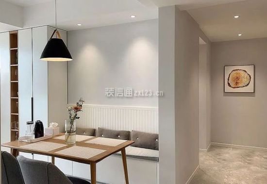 120㎡三<em>居室简单装修</em>，以现代北欧风为主，打造温馨质朴的新家