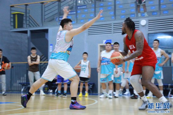 2023中国·孝感DY国际篮球挑战赛开赛