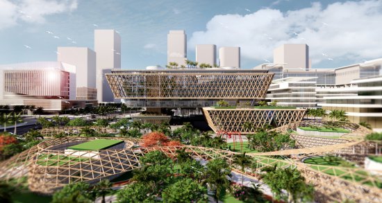 三亚南繁博物馆项目整体工程建设取得突破性进展