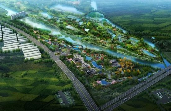 周口鹿邑县惠济河湿地公园今日开建，家乡又添一休闲景点