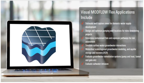 Visual MODFLOW Flex | 三维地下水和污染物运移<em>模拟软件</em>