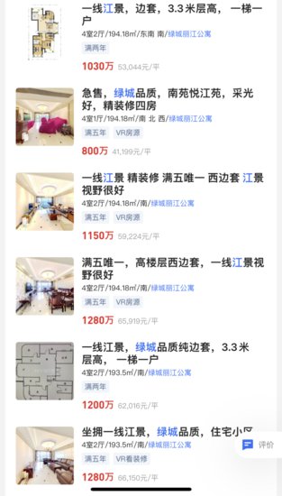 13年只涨20% 丽江公寓法拍预警：“泛滥”的高层大户型