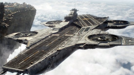 科幻电影中的空中航母会出现在未来战场吗？