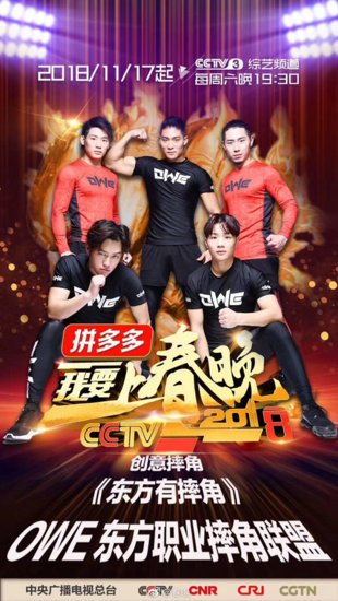 OWE东方职业摔角联盟节目将在<em>上海五星体育</em>开播