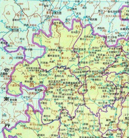 贵州历代行政区划演变：贵阳何时“收复”划给黔南的四个县？