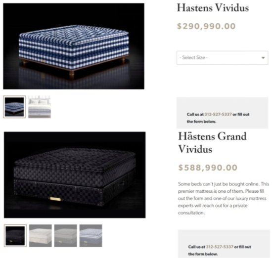 汪小菲念叨的<em>床垫最高</em>价值300万 瑞典王室指定供应商