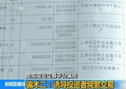 沪六盈金属有限公司<em>现货交易</em>平台诈骗 客户巨额亏损