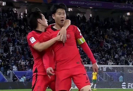 孙兴慜造亚洲杯奇迹！韩国加时2-1逆转澳大利亚，首组半决赛确定