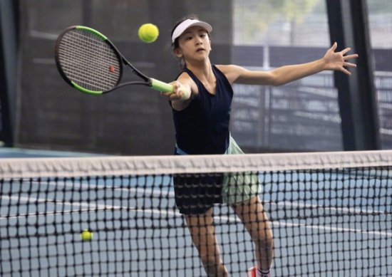 田亮女儿网球比赛战败，森碟不敌日本种子选手，提前结束国际...
