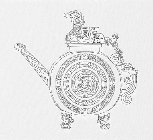 【陕西文物览】青铜器——逨盉：龙腾虎跃凤呈祥之器