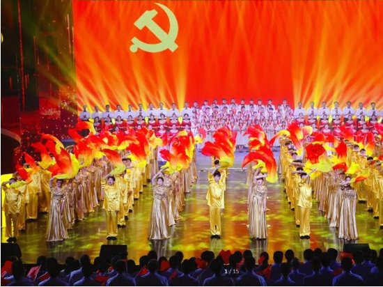 前进、奋斗、决胜！淮安市举办庆祝中国共产党成立100周年《...