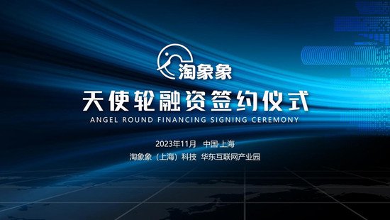 淘象象（上海）科技完成千万元天使轮融资，华东互联网产业园...
