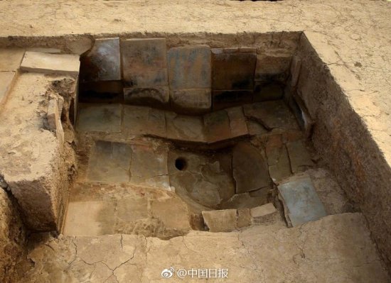 陕西发现2300年前王家浴室 铺有地砖装饰豪华