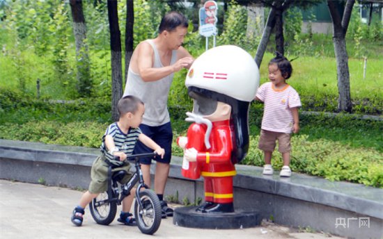 延吉消防主题公园欢迎游客打卡