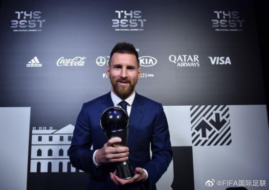 超越C罗 梅西第6次荣膺国际足联年度最佳运动员