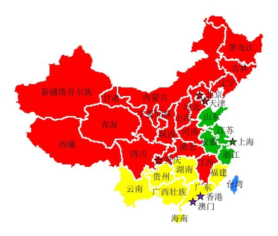 中国省份的名字都是<em>怎么起的</em>？依据分别是什么