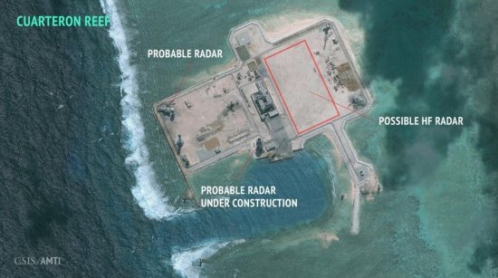 美媒：中国华阳礁雷达可追踪隐身机 美能提前消灭