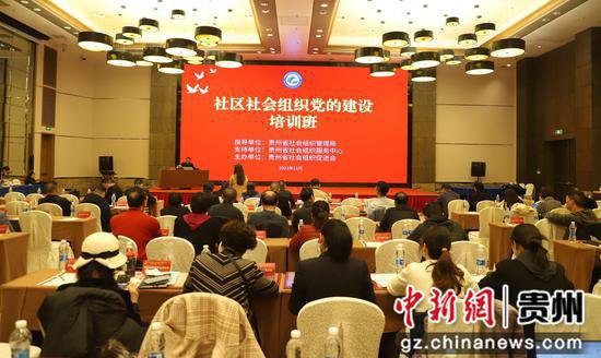 <em>贵州省社区</em>社会组织党的建设培训在贵阳举行