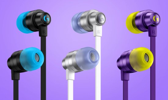 罗技推出首款入耳式游戏耳机 三种配色可选、多平台适配