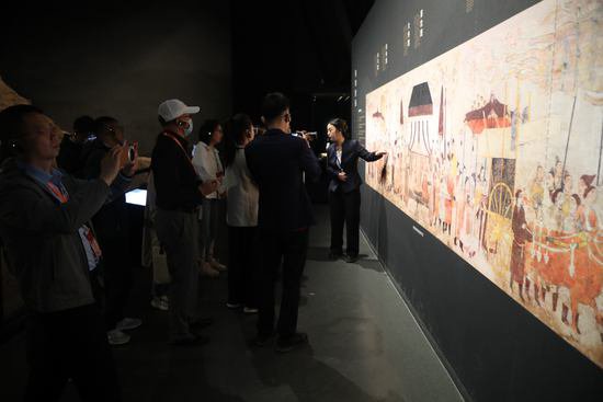 万千气象看<em>山西</em>|<em>太原</em>北齐壁画博物馆的“时空之旅”