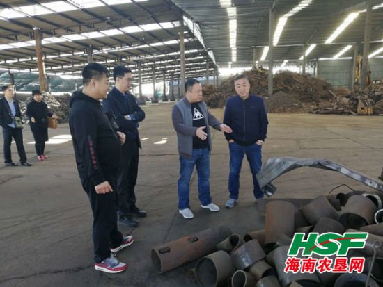 文武斌率队赴河北邯郸考察再生资源和新能源项目