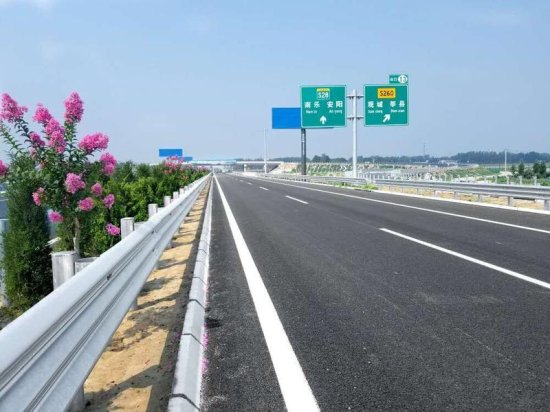 聊城莘县至南乐高速公路项目验收，预计下月通车