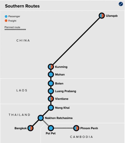 中国修了多少条跨境铁路？美媒居然画了图解丨看天下