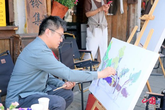 2023双流艺术季“艺术名家画彭镇采风写生活动”今日在彭镇启动