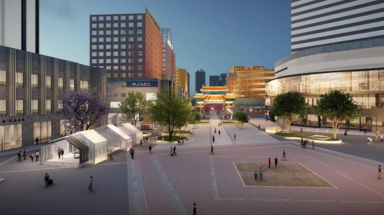 南屏茂预计10月开业 三市街立体化商业格局成型