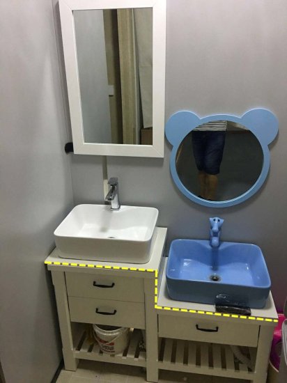 真没必要单独装儿童卫生间，3招设计迷你<em>洗手台</em>，值得家长们参考
