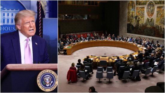 特朗普要求联合国全面恢复对伊朗的制裁，蓬佩奥警告外国不<em>要</em>...