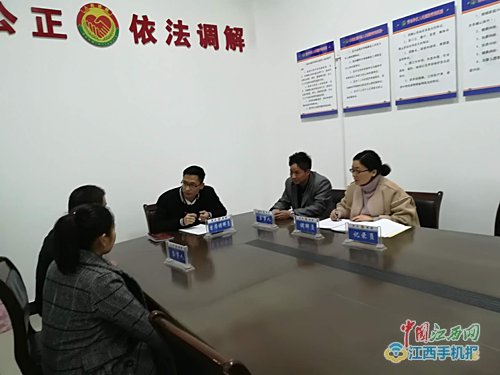 赣县区法援中心快速高效调处农民工讨薪案件