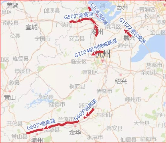 2021春节浙江温州<em>高速公路</em>出行指南（交警发布）