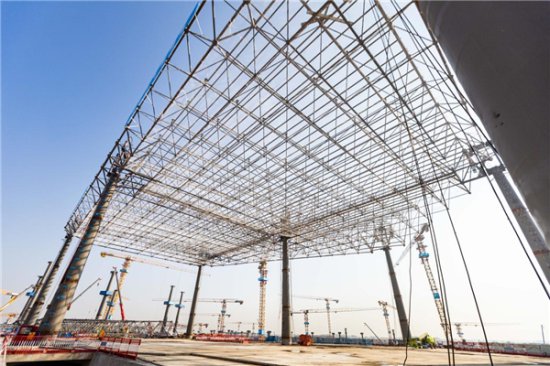 T3航站楼首区<em>网架</em>封顶，长沙机场改扩建工程迎来新进展！