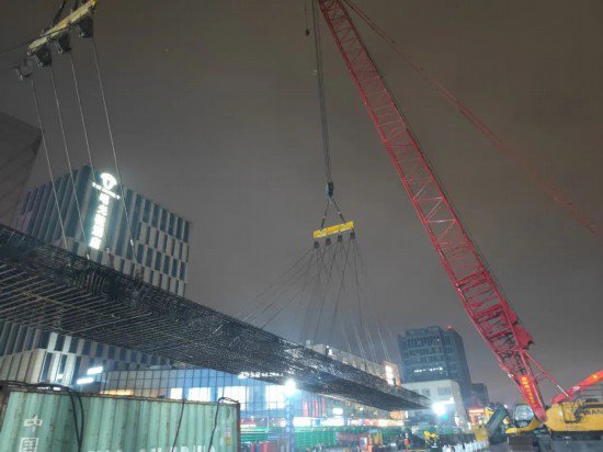 结构封顶、地<em>墙</em>完成 上海市域铁路嘉闵线建设新进展